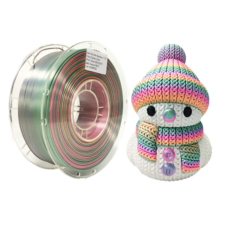 Silky Rainbow Candy Color